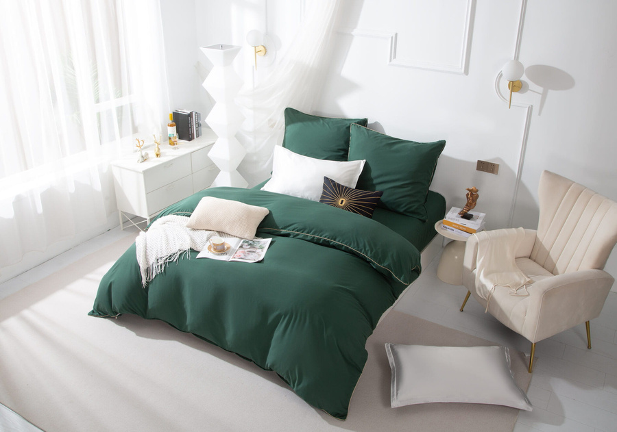 POŚCIEL QUEEN B.ZIELEN ZŁOTA