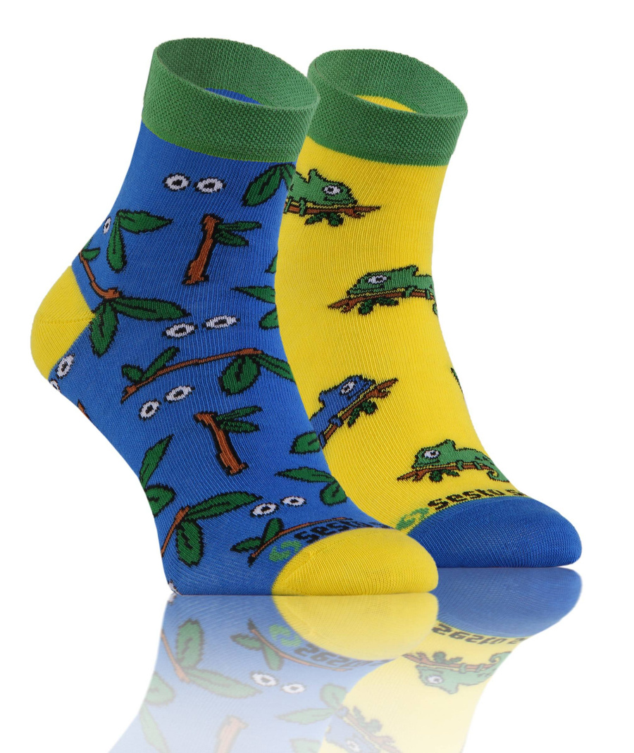 Skarpetki Wzorowane Finest Cotton Krótka