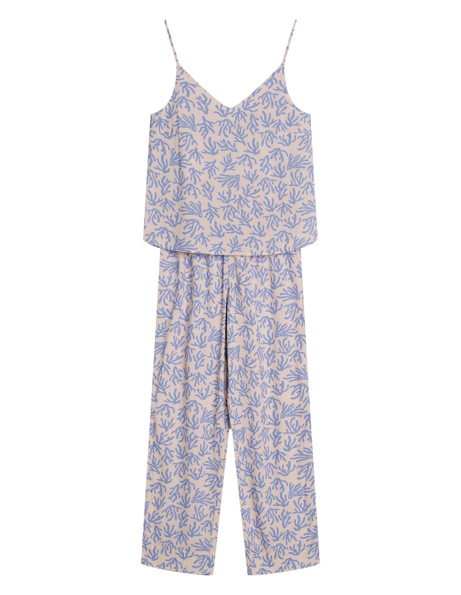 Damska piżama Nadar 42665 light blue