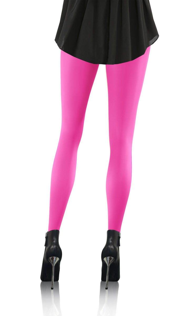 2x Kolorowe rajstopy kryjące z microfibry Hiver 40DEN