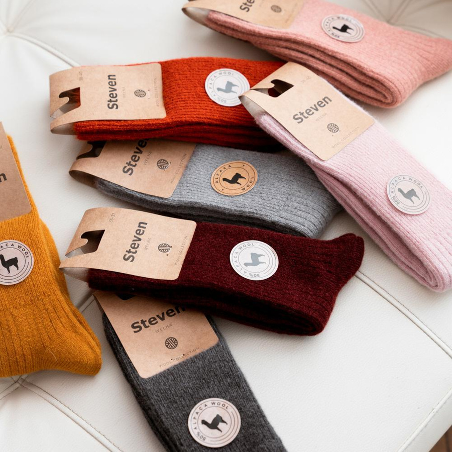 Skarpetki 50% z Wełny Alpaki art. 044
