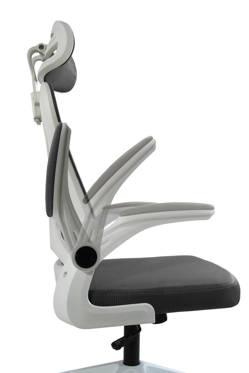 Fotel biurowy V1 ciemny szary