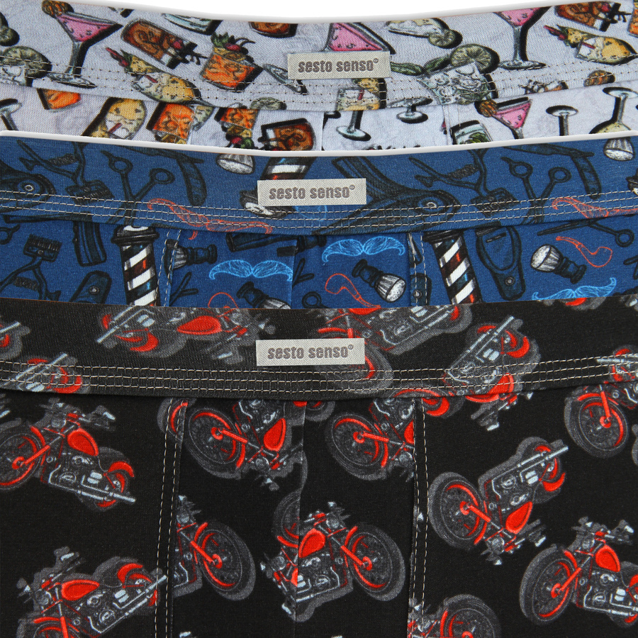 3 Pack Bokserek Funny 10 Sesto Senso