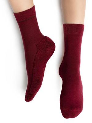 Wełniane skarpetki dziecięce 20-34 frotta Merino Wool Steven – komfort i ciepło