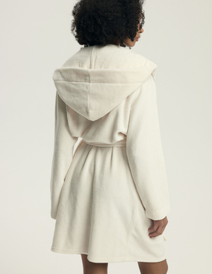 Szlafrok damski Darlan ecru