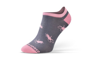 Pająk i mucha skarpety stopki unisex 90% bawełna Finest Cotton Sesto Senso – styl i wygoda