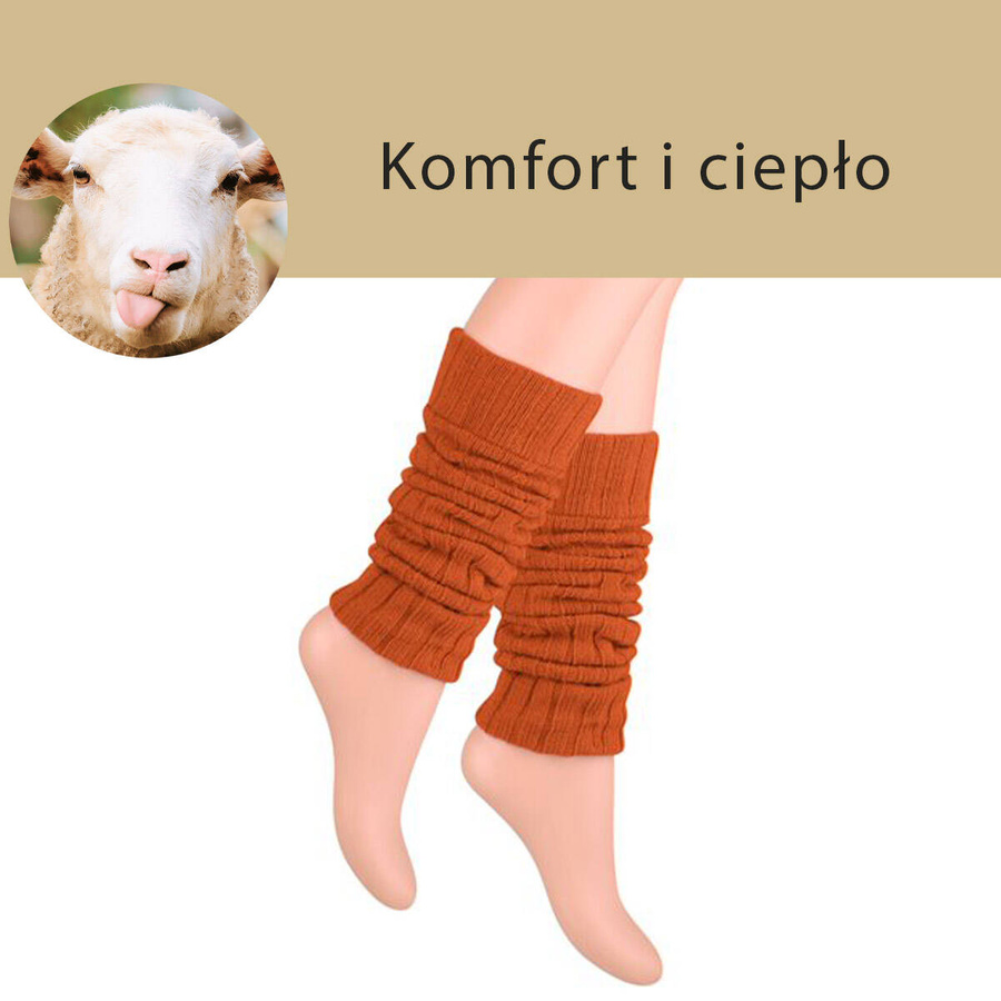 Getry (Ocieplacze na Łydki) Wełniane Damskie Art. 068