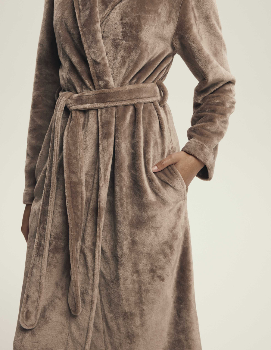 Szlafrok Damski Dextra 43595 Coffee