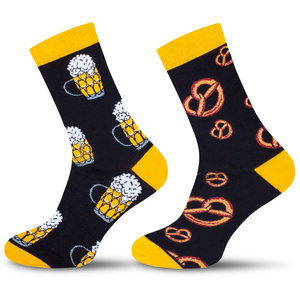 Skarpetki męskie wzorowane