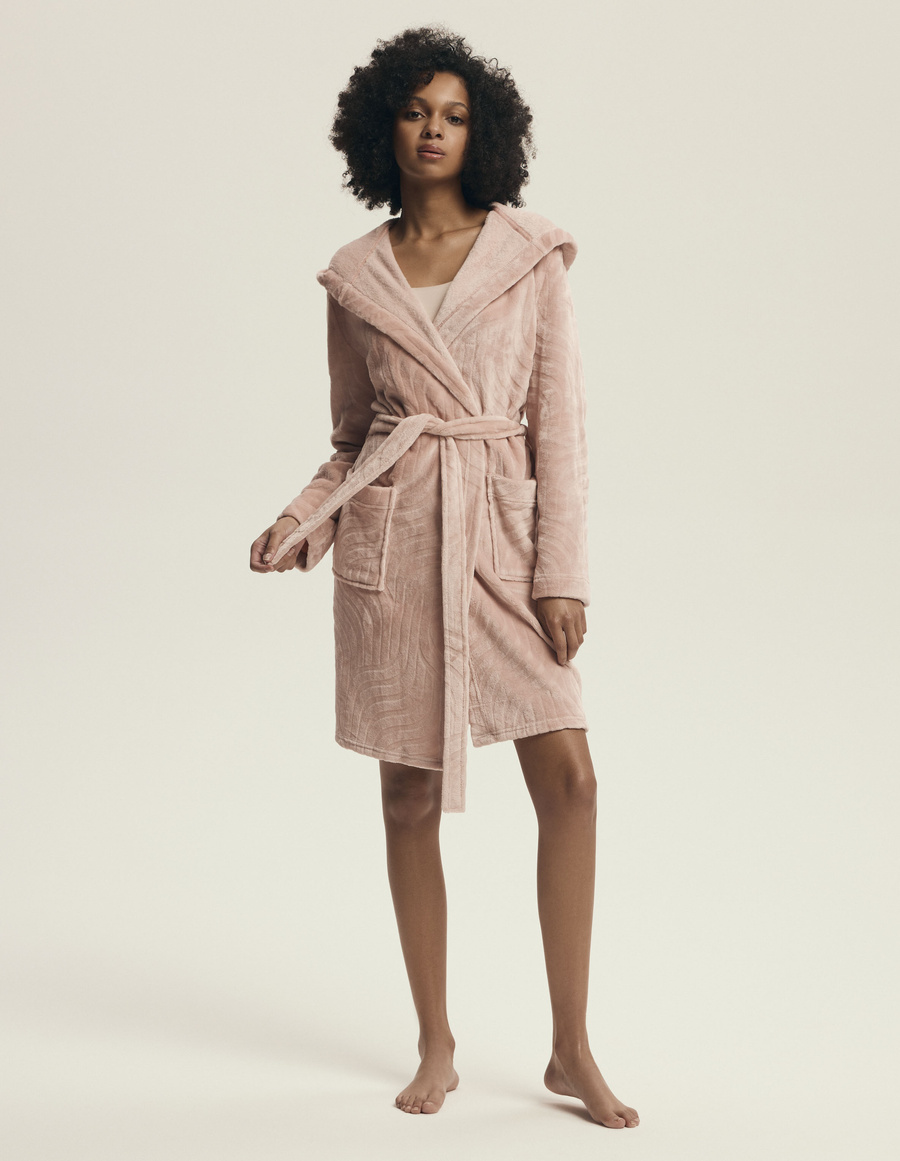 Szlafrok damski Henderson 43602 dark red