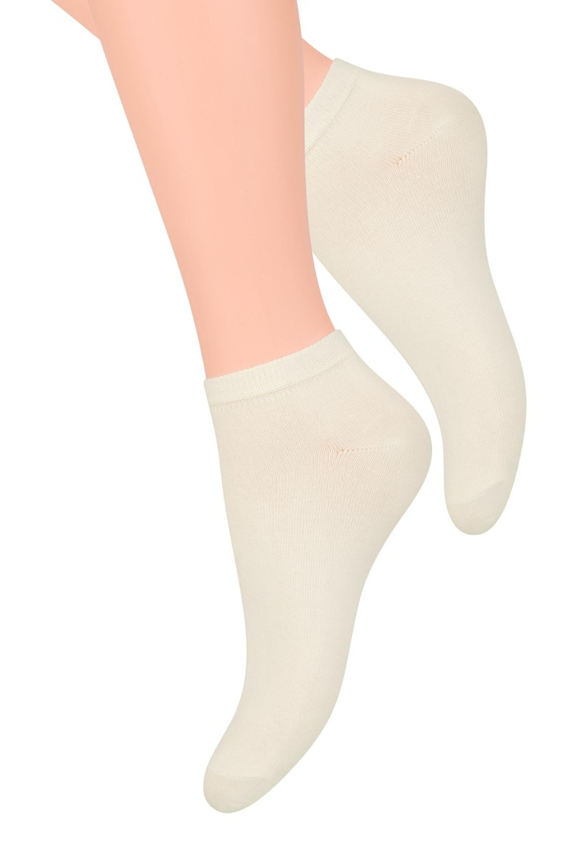 Stopki Damskie Bawełniane Gładkie