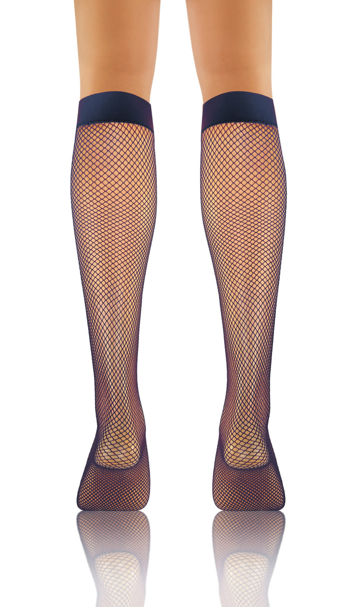 Bezuciskowe podkolanówki damskie kabaretki Greta Sesto Senso – elegancja na co dzień