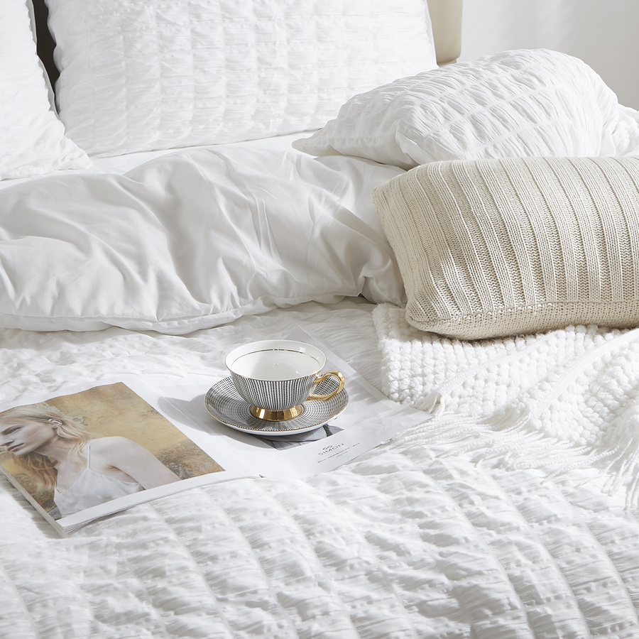 POŚCIEL CREASY BIAŁA