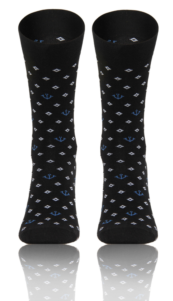 Skarpety bawełniane męskie do Garnituru wizytowe 