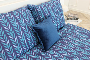 POŚCIEL BAWEŁNA KŁOS GRANAT