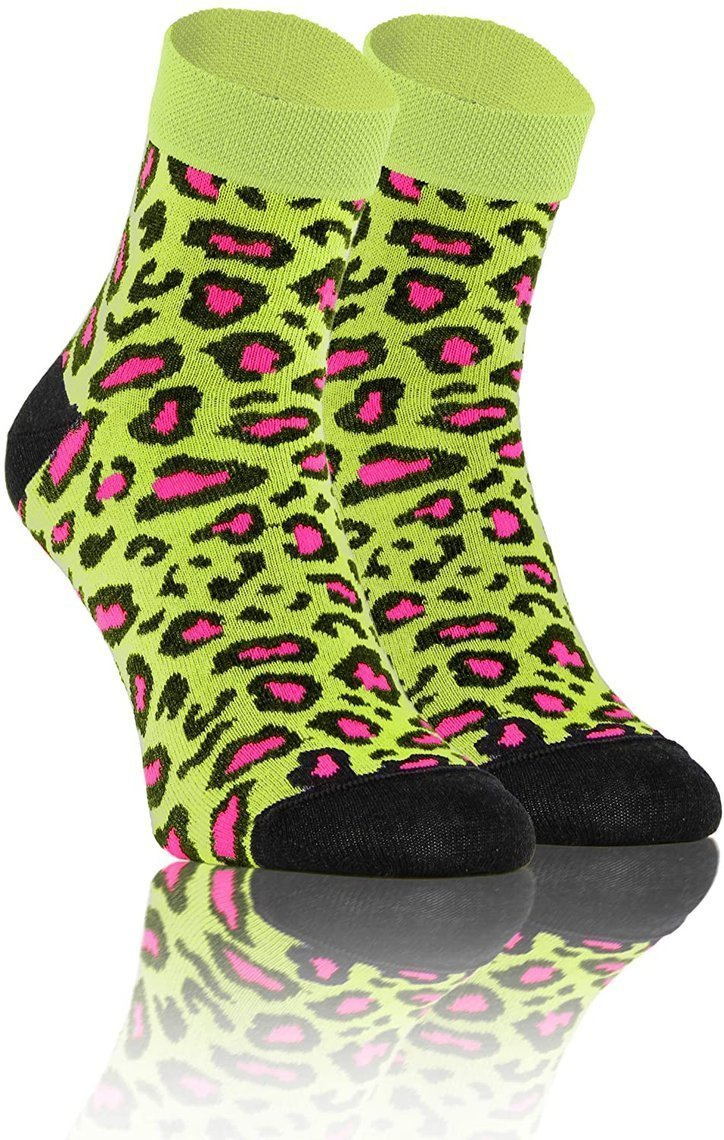 Kolorowe nieuciskające skarpety 3/4 unisex 90% bawełna Sesto Senso – idealne na prezent