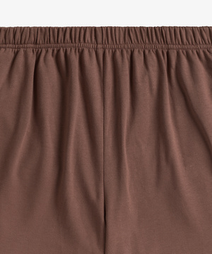 Brązowe wygodne dresy damskie 100% bawełna HLP-475 Atlantic – komfort na co dzień