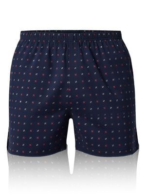 Bokserki Męskie Luźne z Guzikami