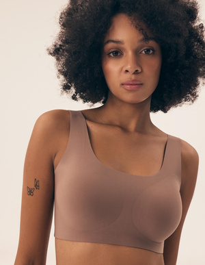 Biustonosz sportowy 42849 mauve