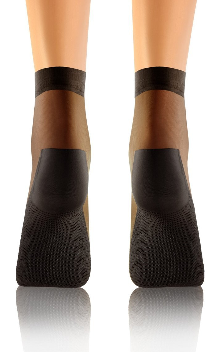 Nieuciskające skarpety damskie 20 Den z masażem Relax Sesto Senso – ulga dla nóg