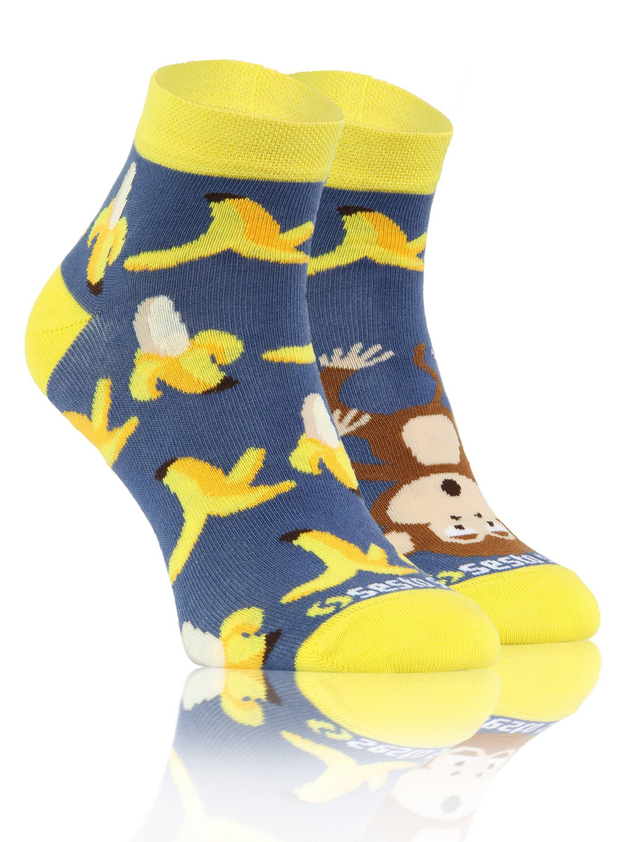 Skarpetki Wzorowane Finest Cotton Krótka