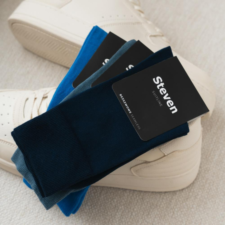 Skarpety męskie garniturowe gładkie Art. 056