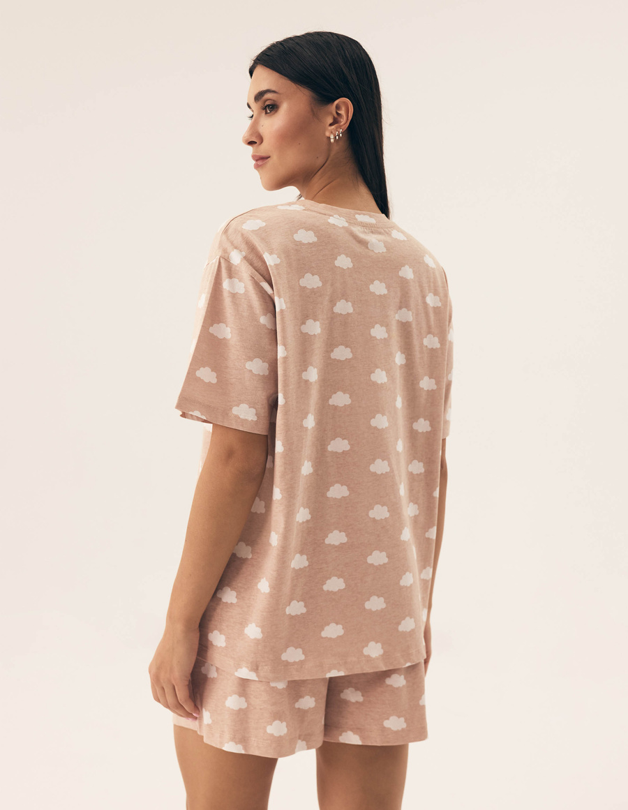 Damska piżama Henderson 42647 light grey