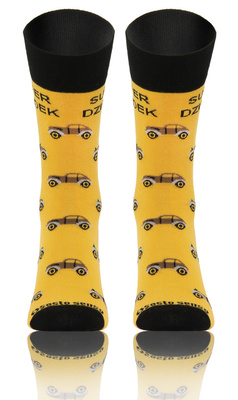 Kolorowe skarpety super dziadek Sesto Senso