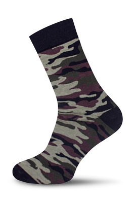 Skarpetki męskie wzorowane