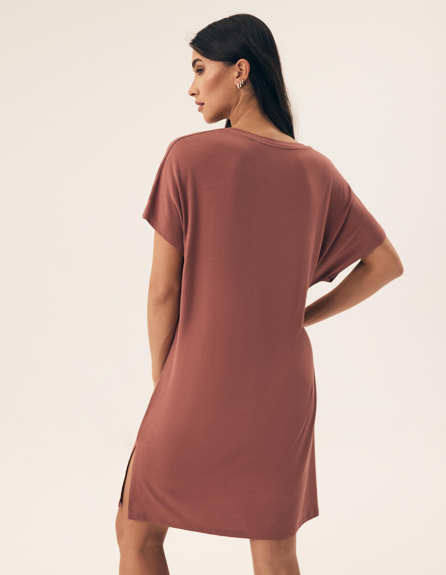 Koszula nocna 43041 mauve