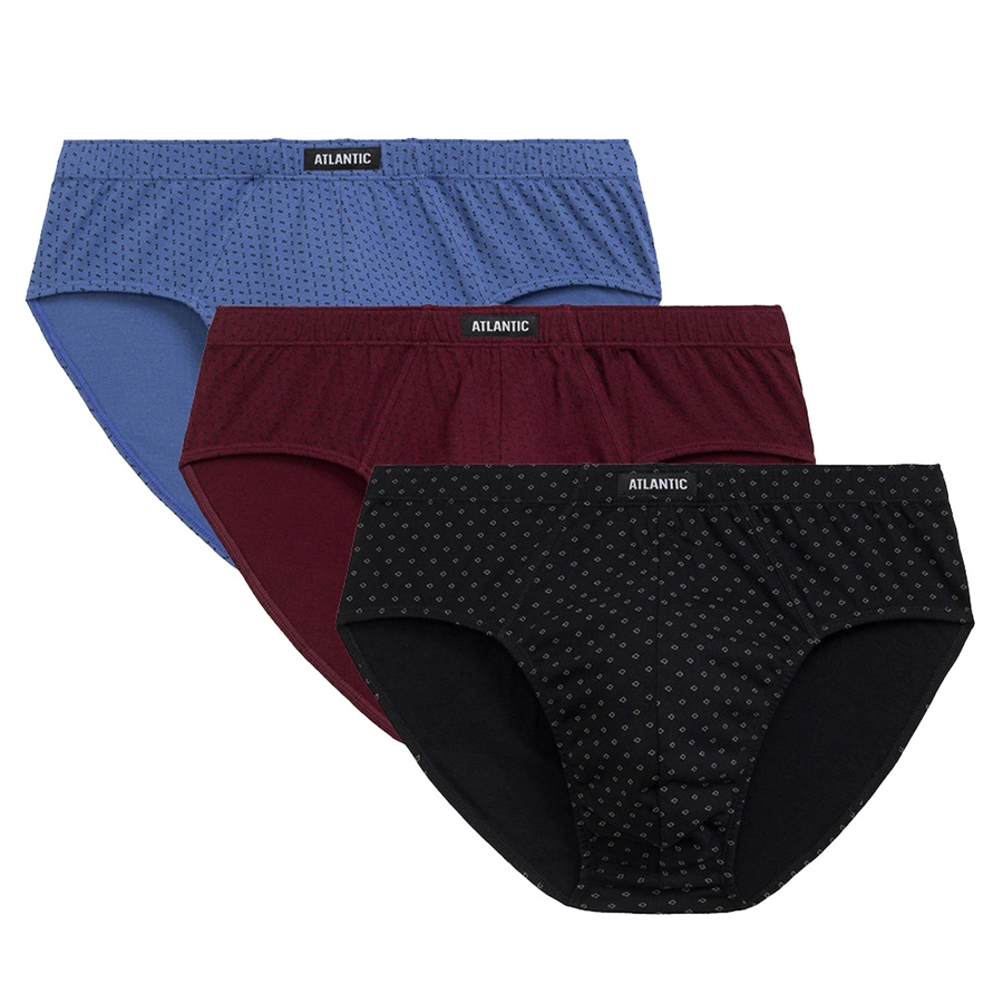 Klasyczne majtki męskie 100% bawełna Atlantic – komfort i styl na co dzień.