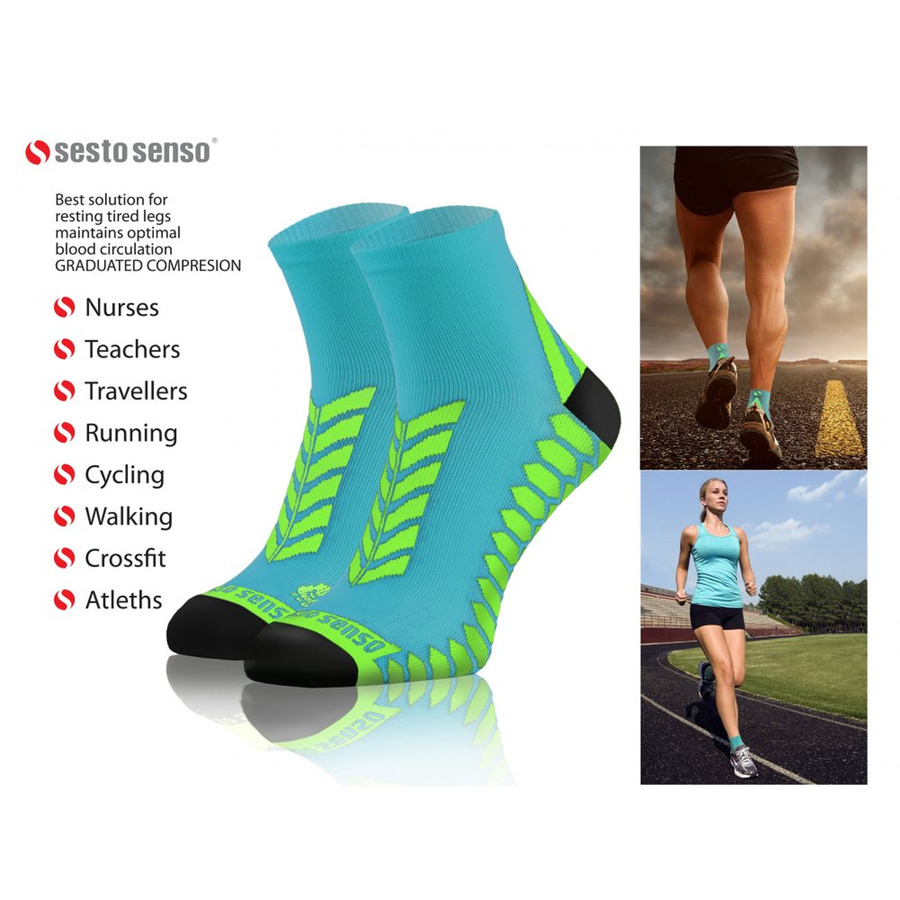 2x Sportowe Uniwersalne Skarpety SPORT SOCKS