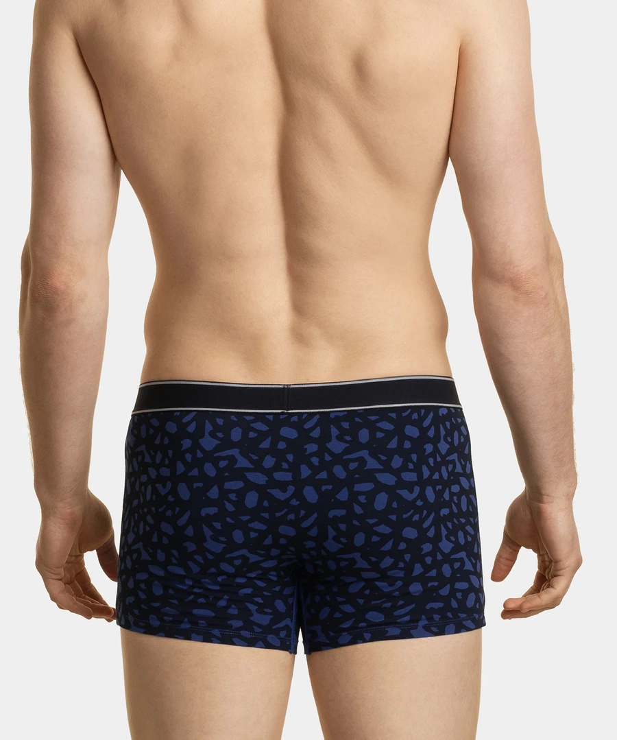 Granatowe bokserki męskie obcisłe 95% bawełna Atlantic – komfort na co dzień