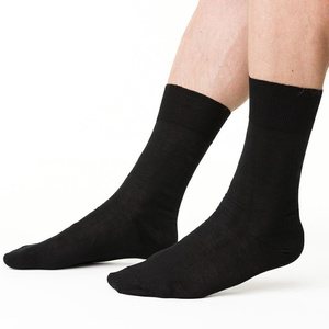 Czarne Bawełniane Skarpety Męskie Komfort
