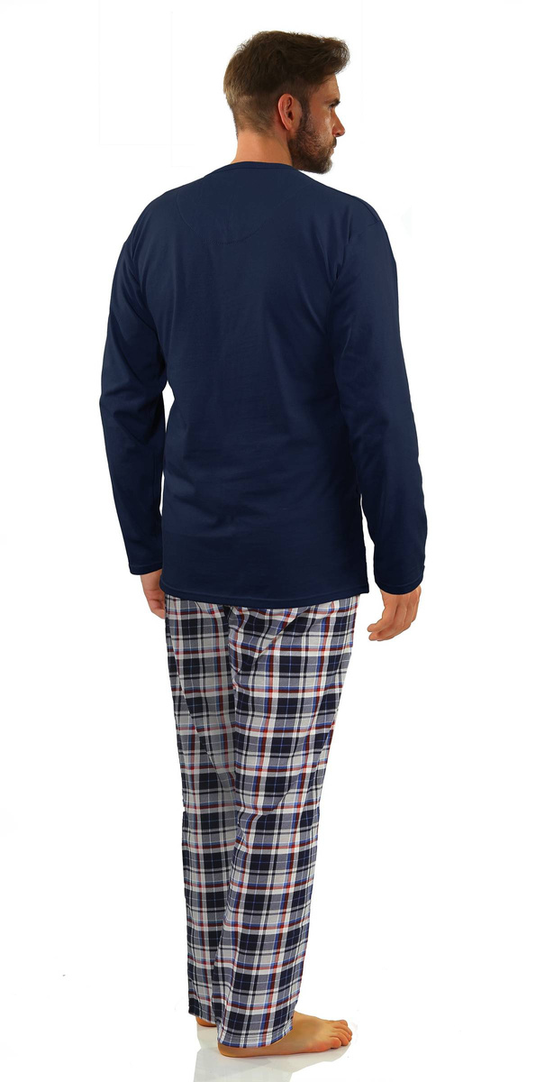 Piżama męska Bawełniana