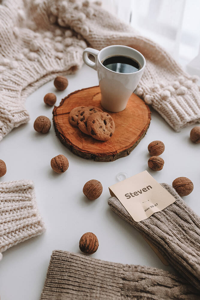 Zakolanówki Damskie Wełniane Art. 089