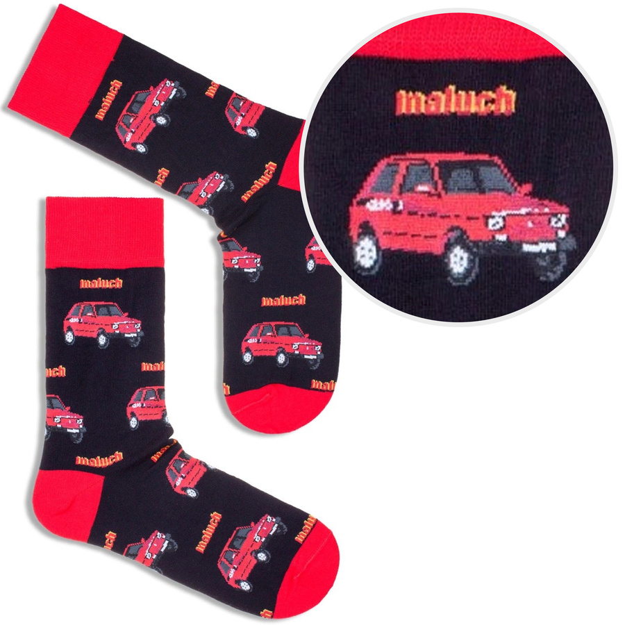Skarpetki męskie Maluchy Fiat 126p 125