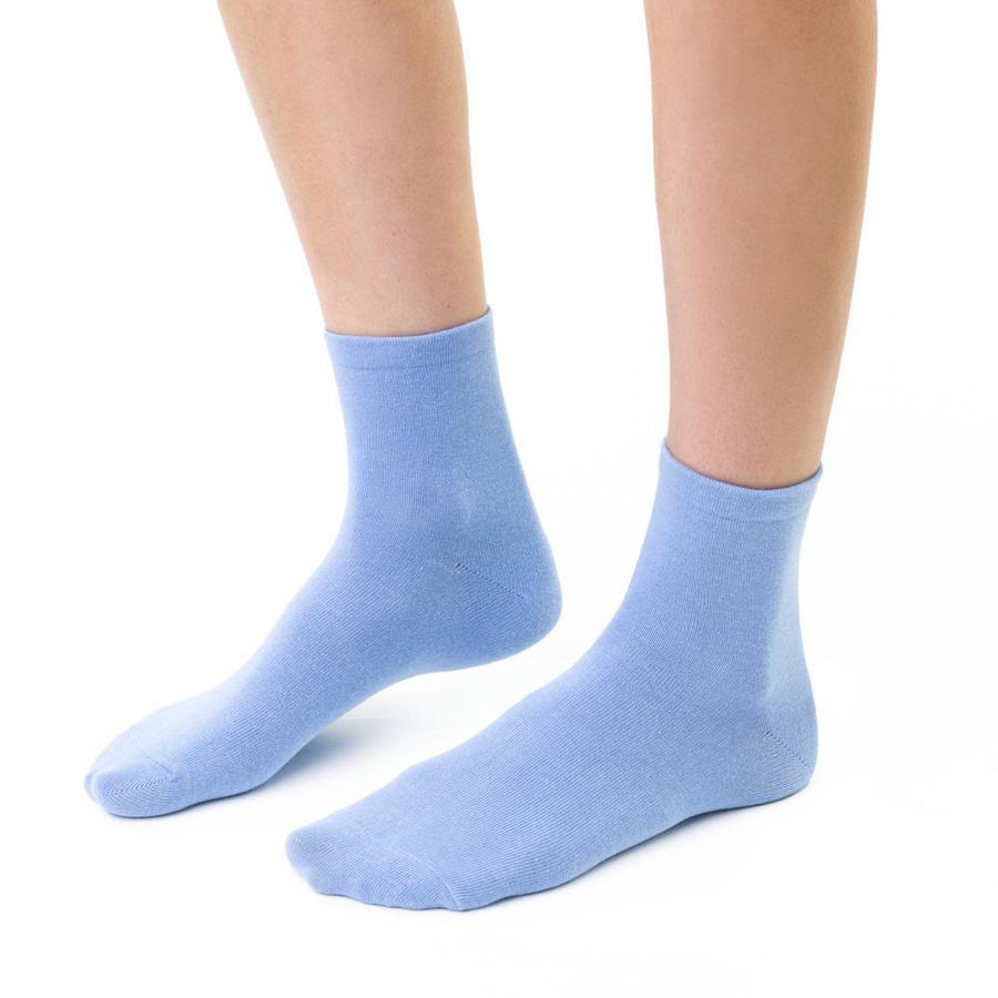 Skarpetki damskie Art. 037 jasny niebieski Steven