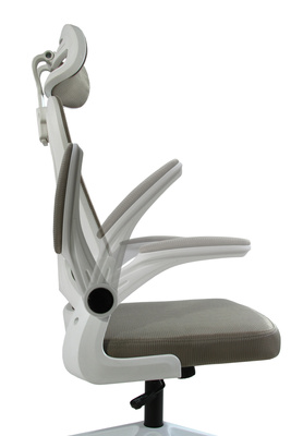 Fotel biurowy V1 jasny szary