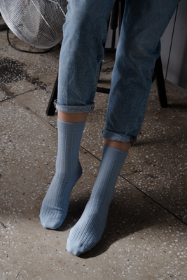 Szałwiowe Damskie Skarpety Merino Comfort