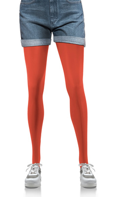 2x Kolorowe rajstopy kryjące z microfibry Hiver 40DEN