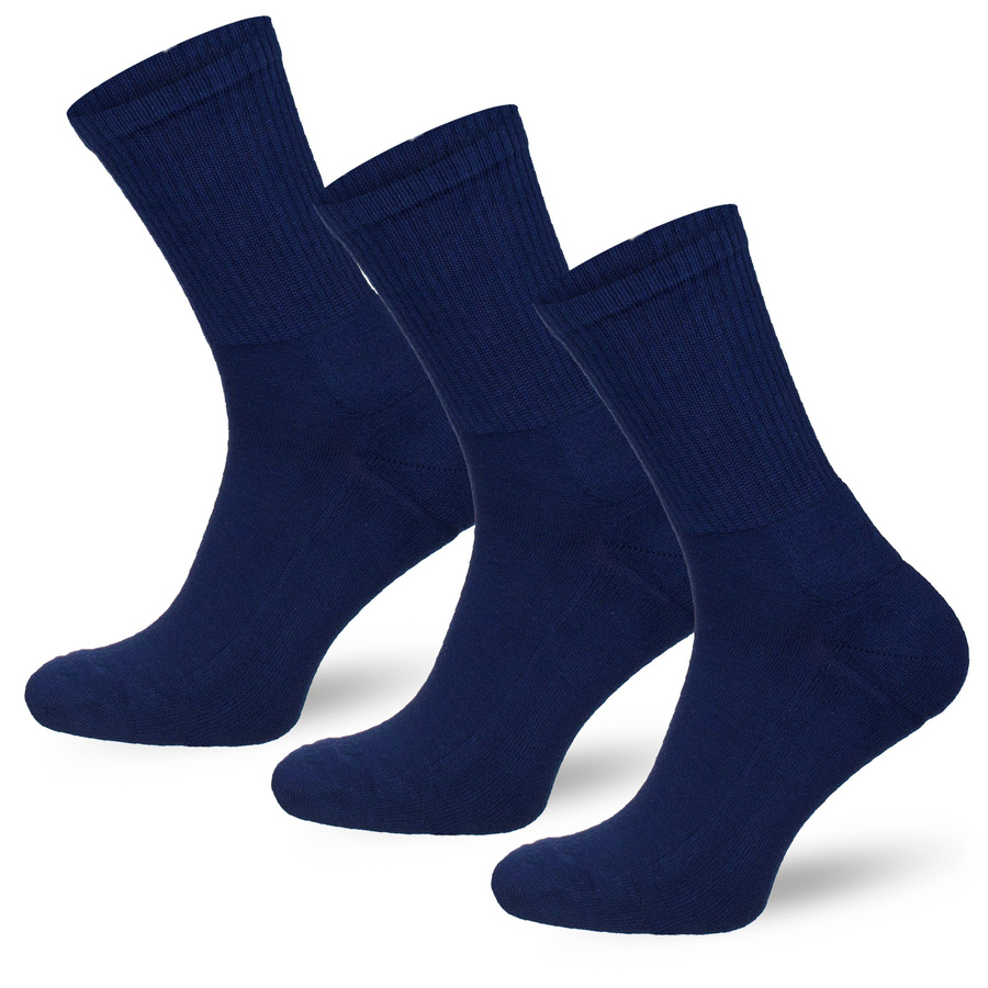 3X Skarpety sportowe 1/2 Frotte MULTISPORT