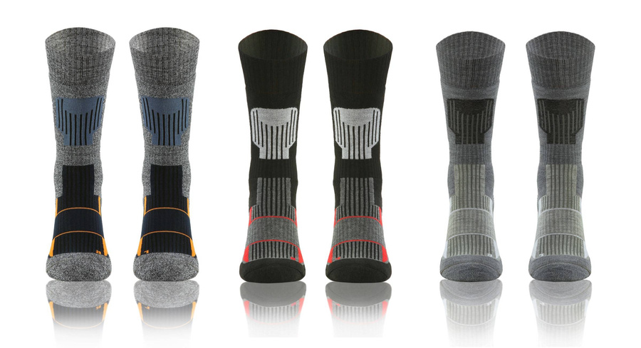 3x Ciepłe Skarpety Trekkingowe