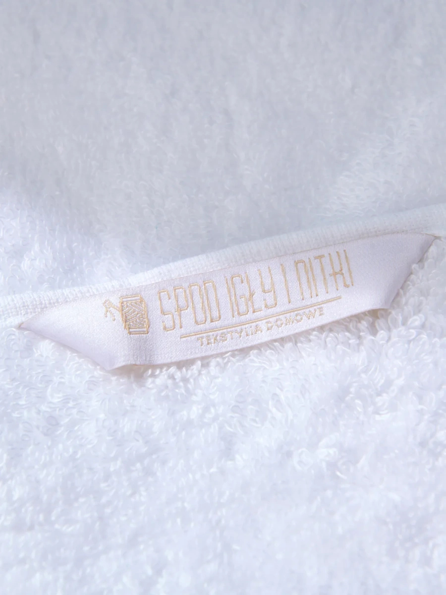 Ręcznik Harmony Biały/Srebrny