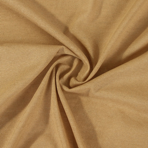 Beżowe elastyczne prześcieradło z gumką 80% bawełna Jersey Sesto Senso – komfort snu