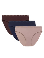 3-Pack Figi damskie sport high leg