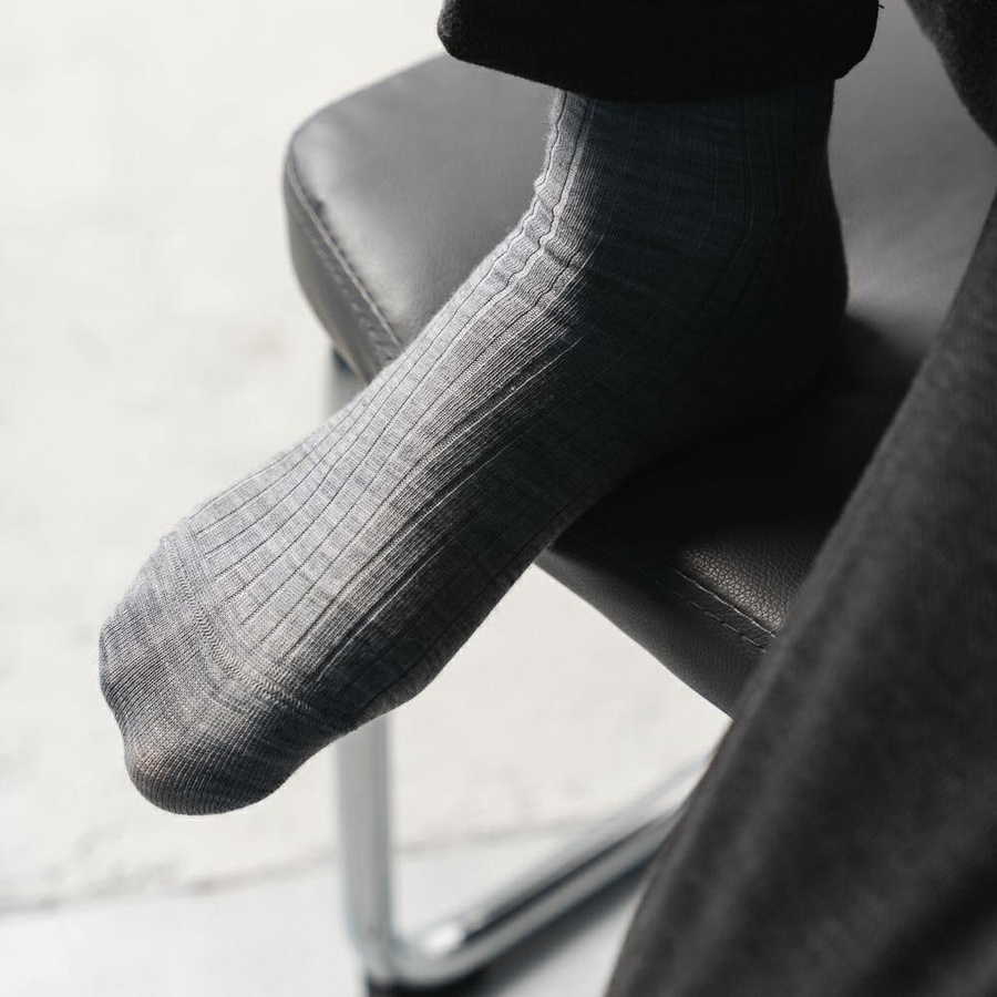 Skarpety Męskie Bezuciskowe z Wełny Merino Art. 130