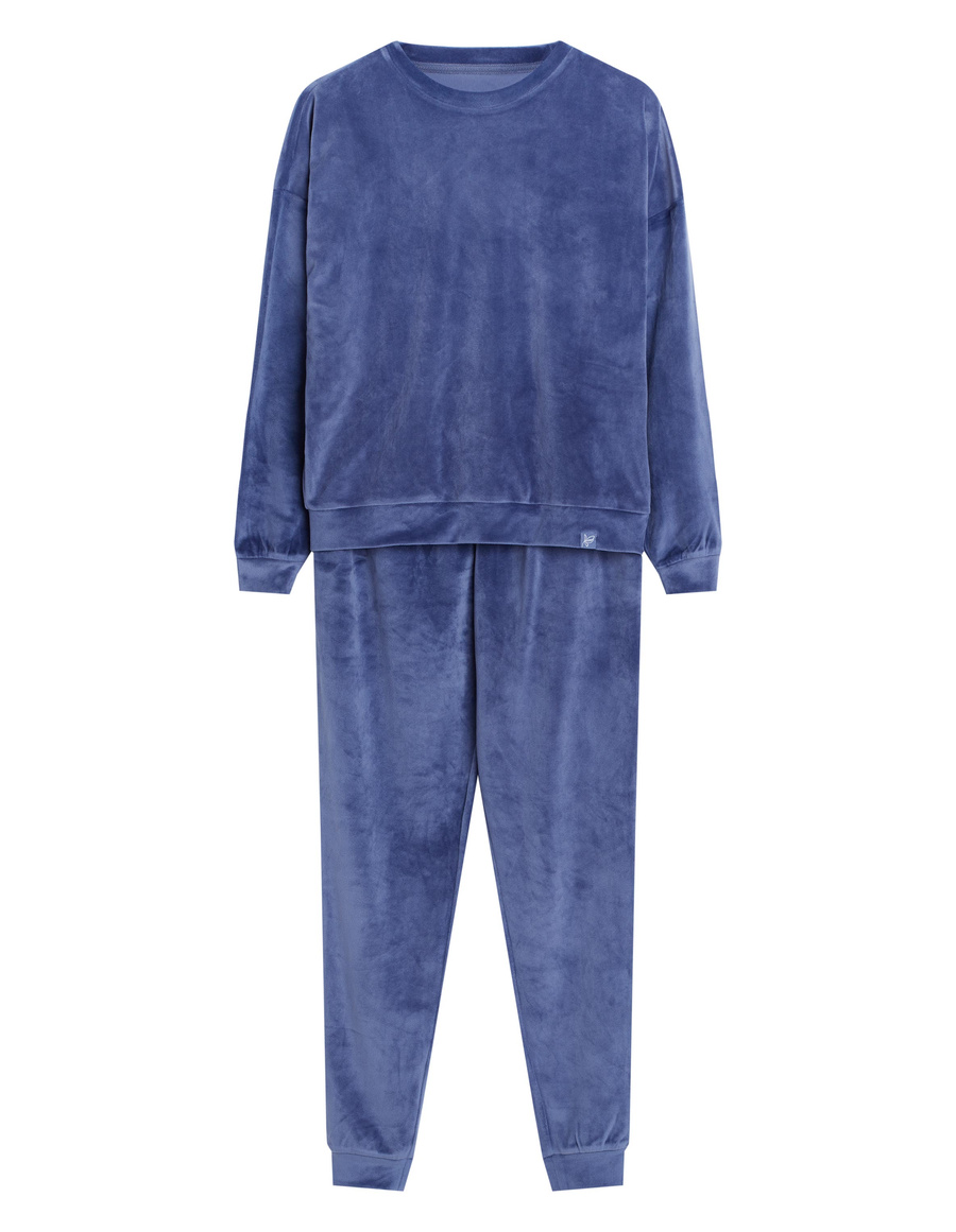 Damski komplet piżamowy Henderson 43722 dark blue