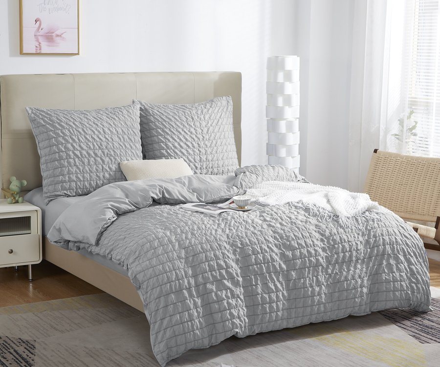 POŚCIEL CREASY SZARA