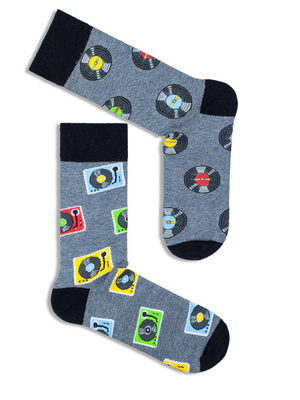 Skarpetki męskie wzorowane